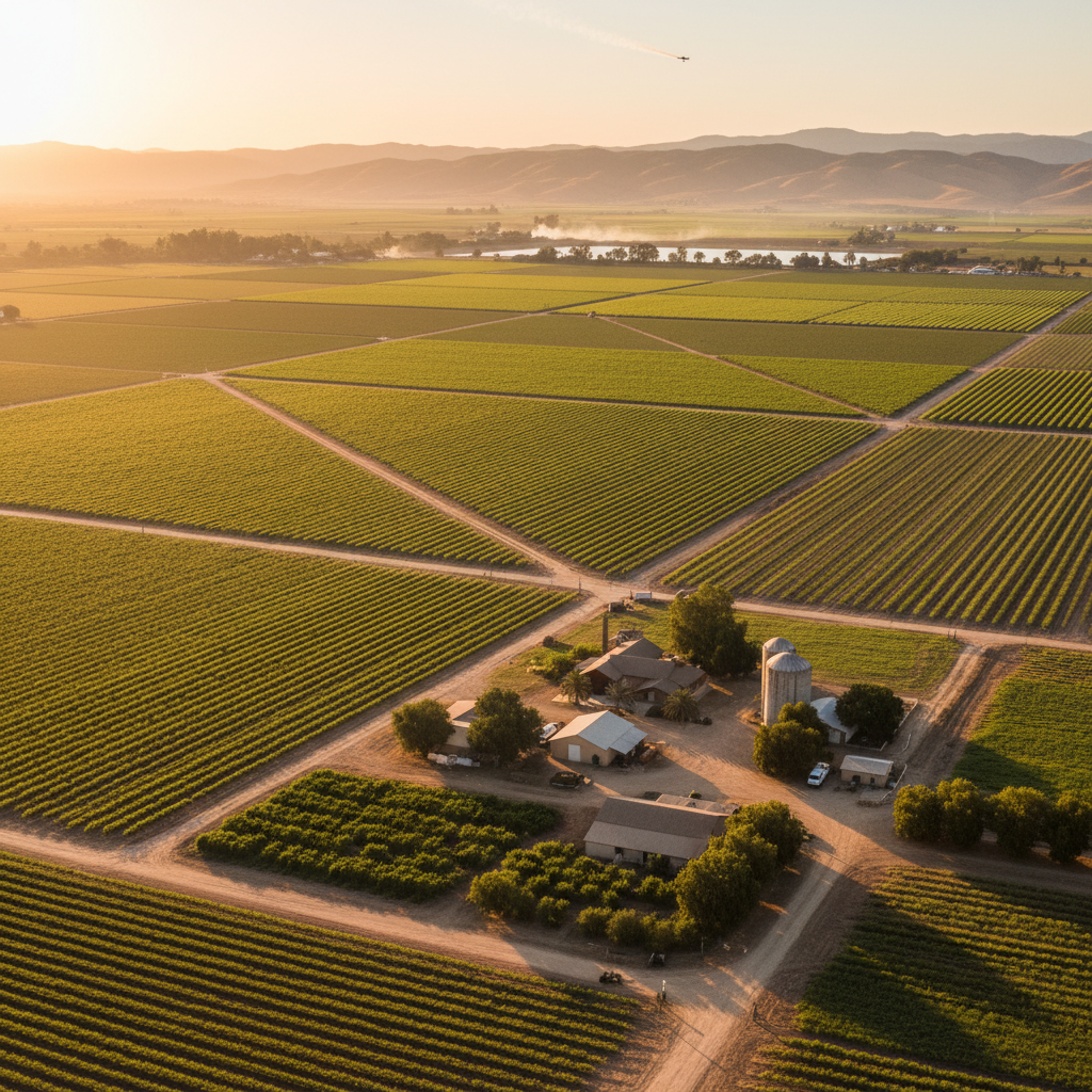 Central California agricultural landscape